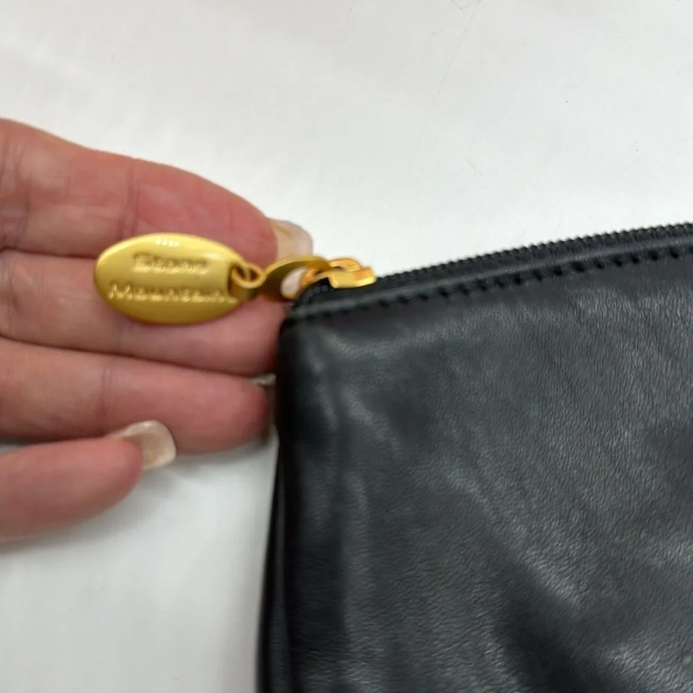 Stone Mountain Black Leather Pounch wallet BP6930C